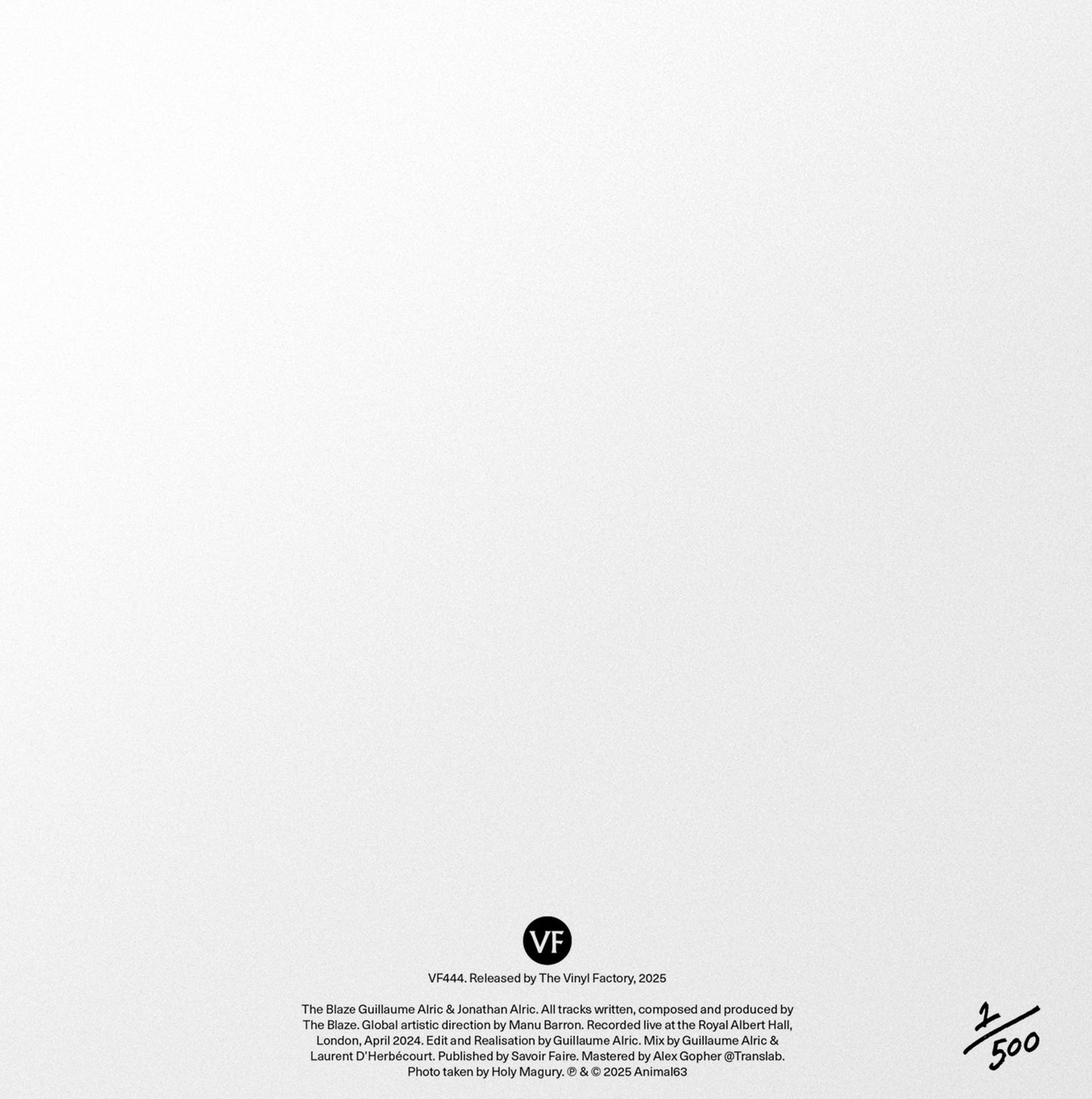 The Blaze - Recorded live at the Royal Albert Hall