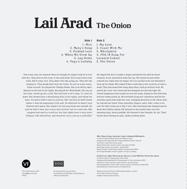 Lail Arad - The Onion