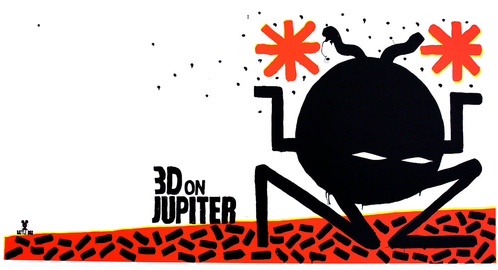 3D On Jupiter - Screen Printed (Limited Edition)