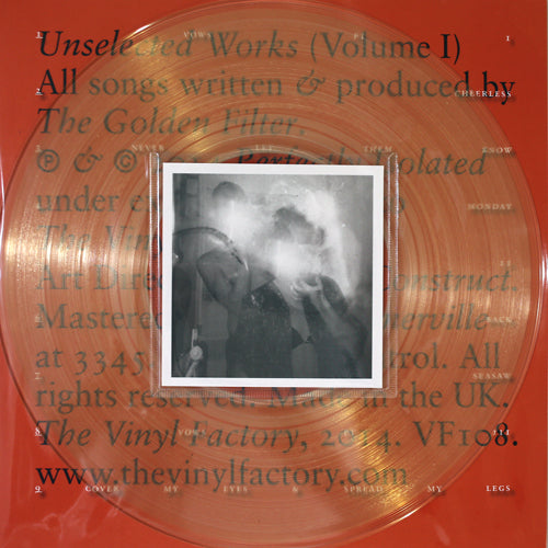 The Golden Filter - Unselected Works Volume I