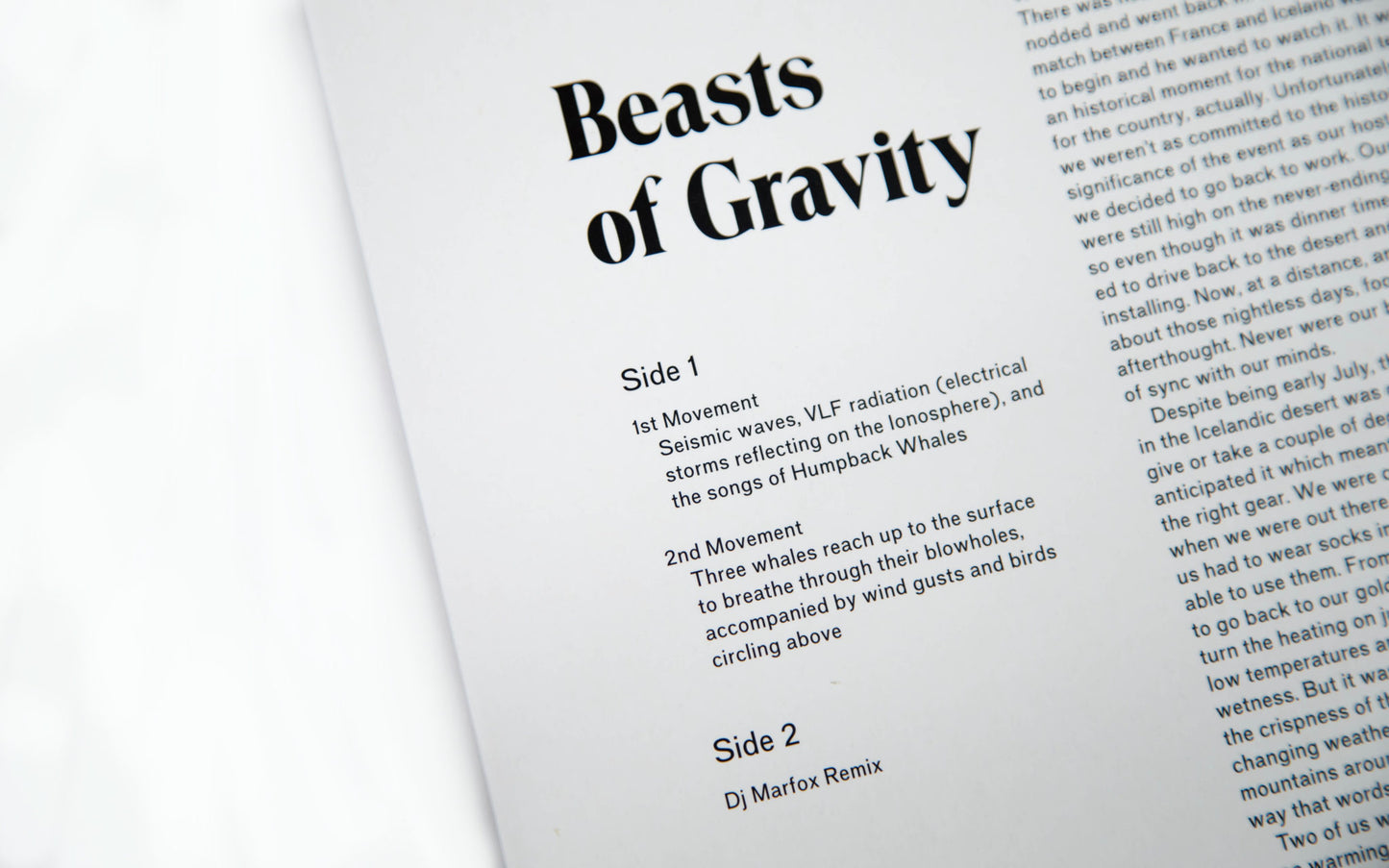 Joana Escoval & Nuno da Luz - Beasts of Gravity (Art Ed.)