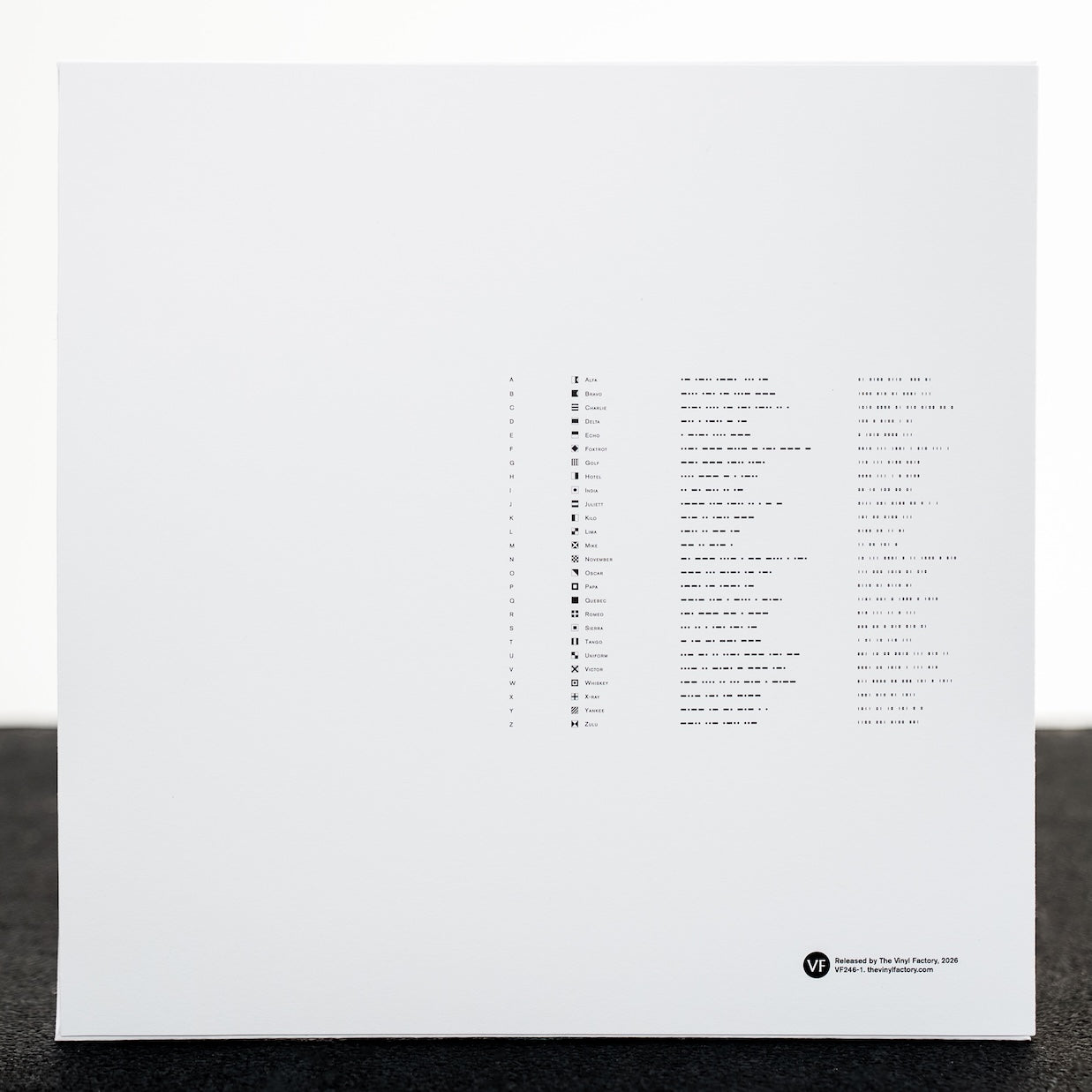 Ryoji Ikeda - Code Name: A-Z (Repress)
