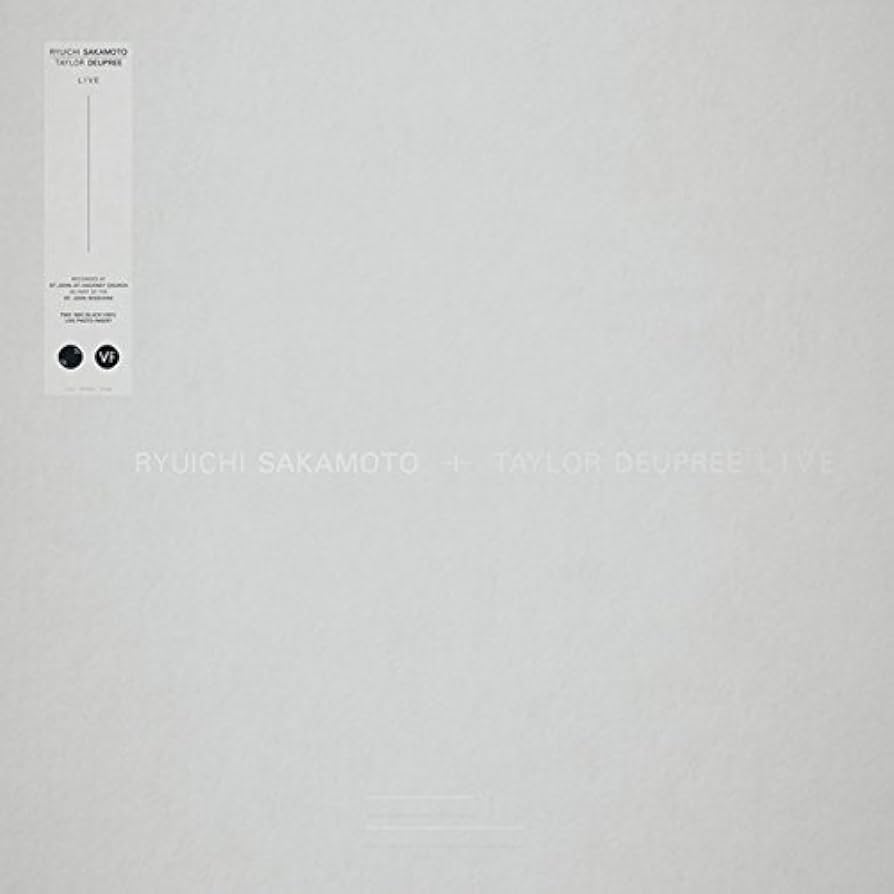 Ryuichi Sakamoto & Taylor Deupree - Live In London