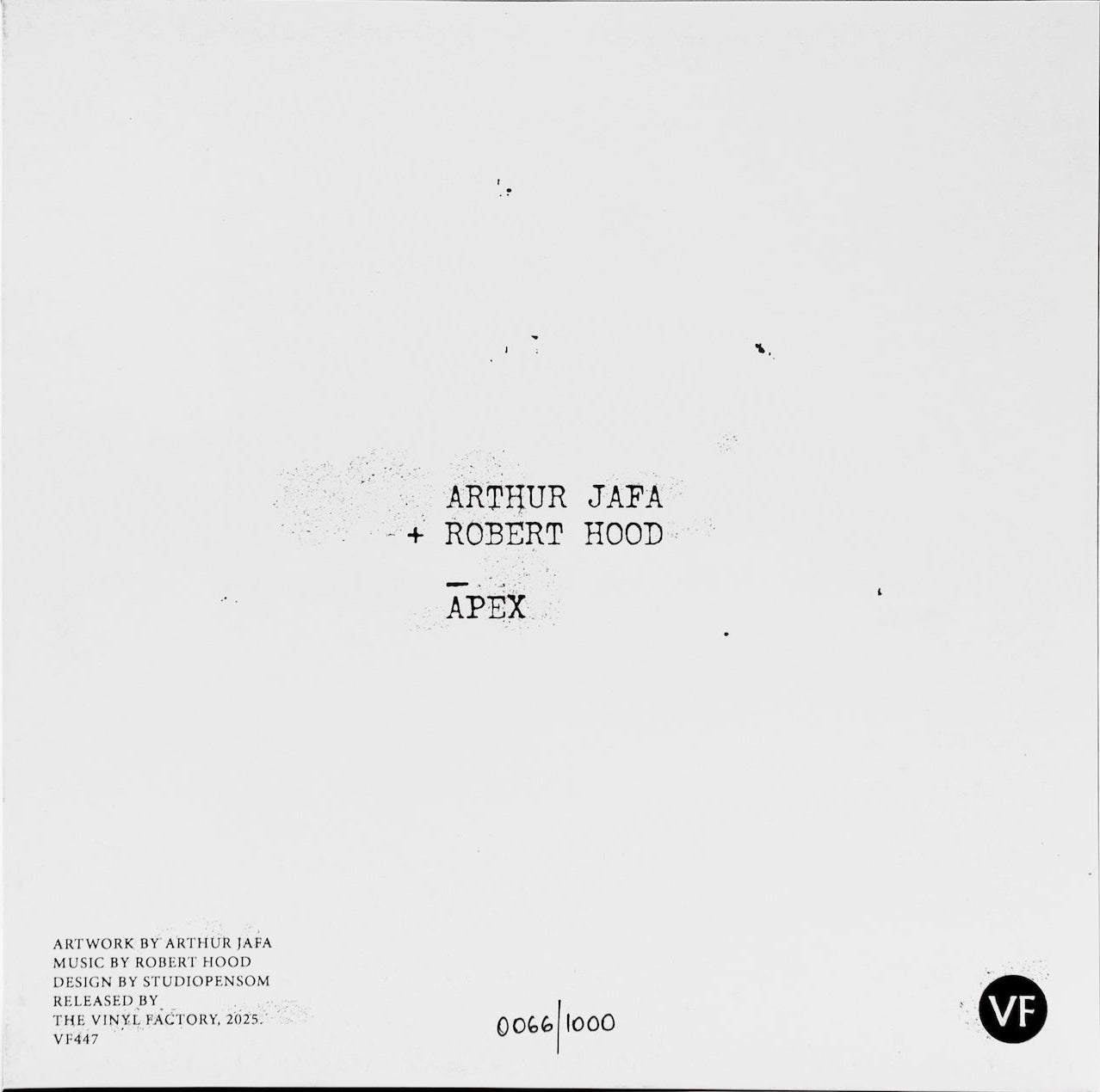 Arthur Jafa + Robert Hood - APEX