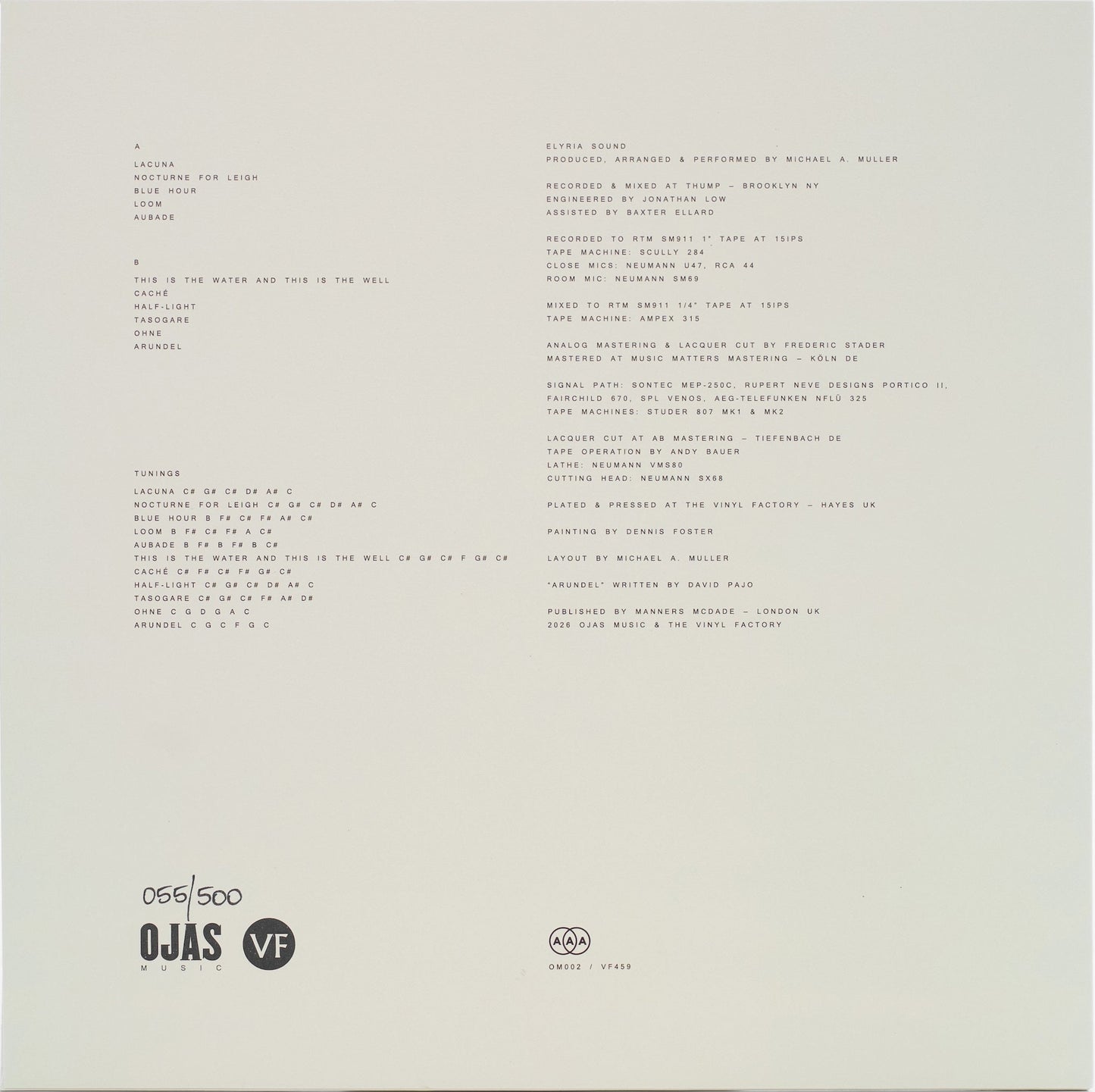 Michael A. Muller - Elyria Sound