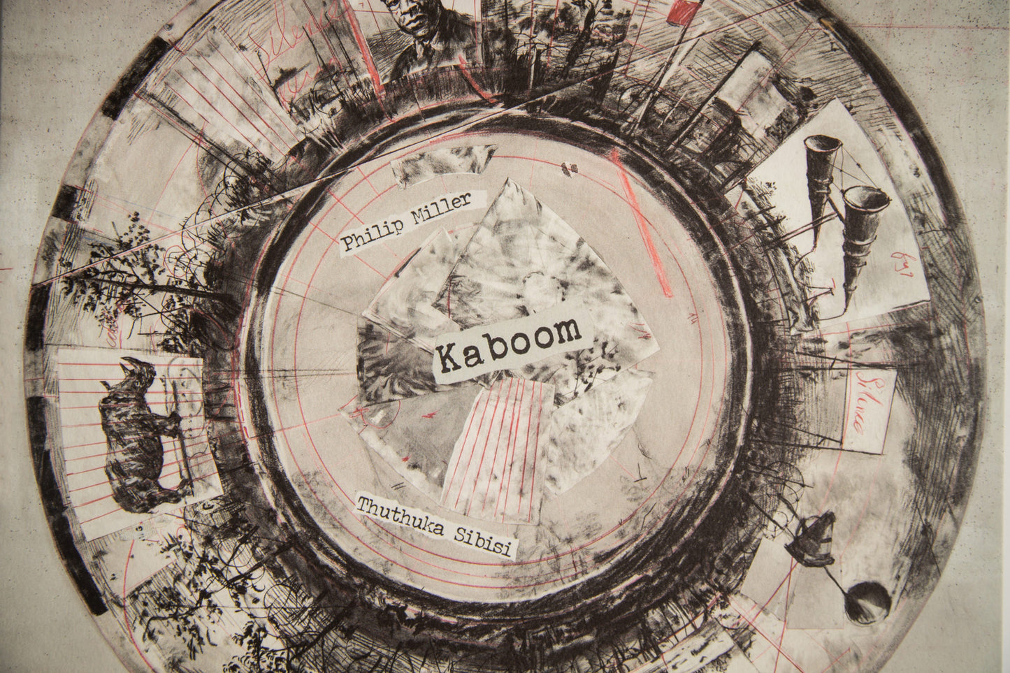 William Kentridge, Philip Miller & Thuthuka Sibisi - KABOOM! (Signed Artist Edition with Print)