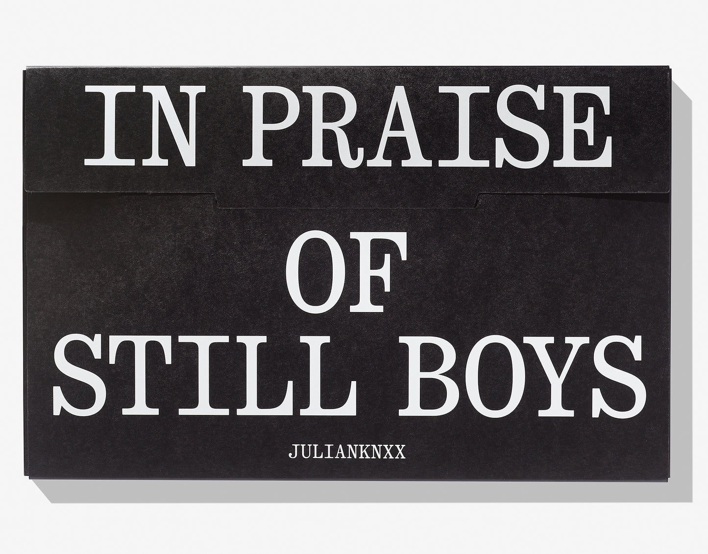 Julianknxx - In Praise Of Still Boys Book (Limited Edition)