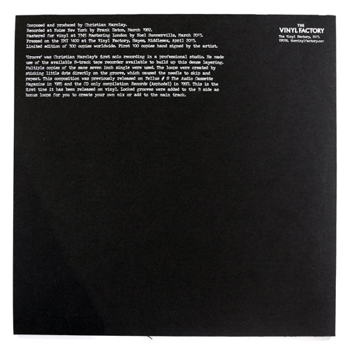 Christian Marclay - Groove