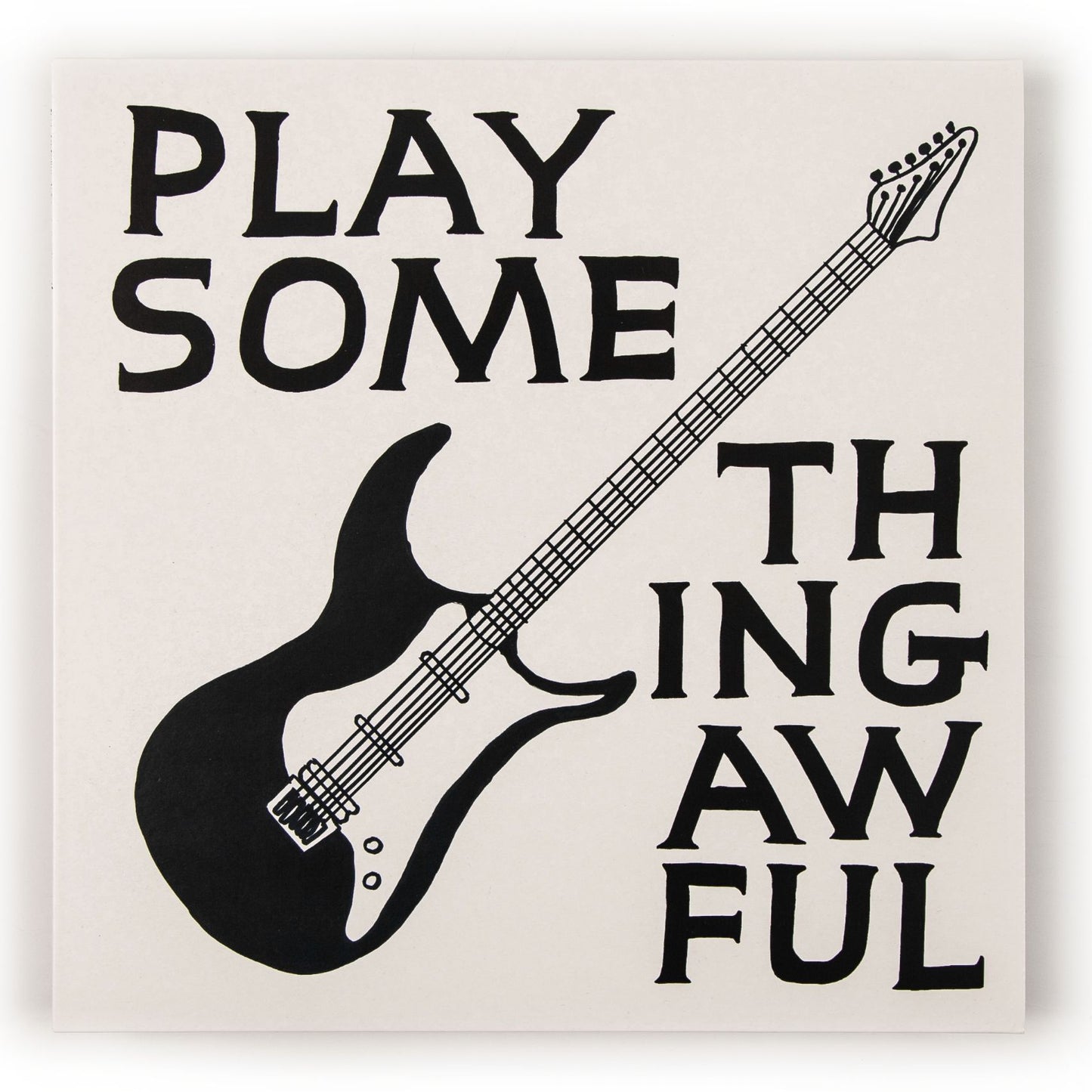 David Shrigley & Régis Laugier - Play Something Awful